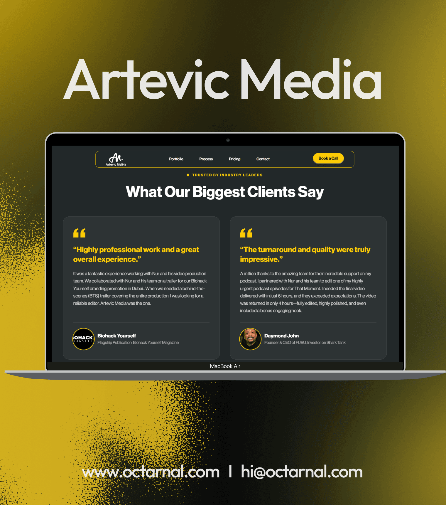 ARTEVIC MEDIA — CINEMATIC CONTENT STUDIO